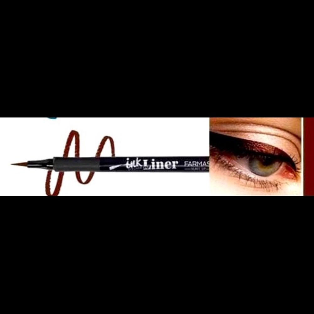 Brown ink liner